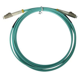 LC OM3 duplex aqua color 2.0mm światłowodowe kable krosowe z małą ilością wstawek