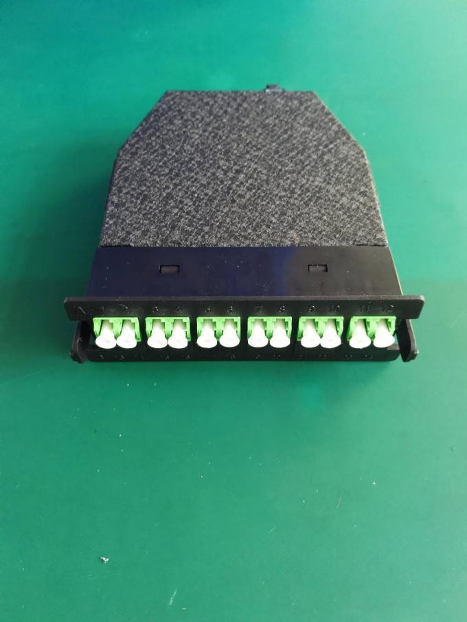 Kaseta modułu MTP FTTH Patch panel światłowodowy APC UPC 12/24 rdzeń 2