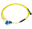 Singlemode Breakout LC DX 2.0mm Mtp Fiber Cable Yellow Color