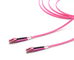 LC Upc To LC Upc Multimode OM4 3.0mm Fiber Optic Patch Cords