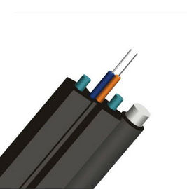 G657A2 FTTH drop fiber optic data cable 1-4 cores , LSZH meterial