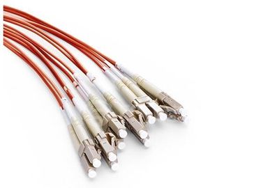 3.0mm To 2.0mm 12F Core Mtp To LC Mpo Patch Cord