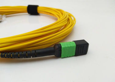 12F Cores MPO MTP APC To FC Fiber Optic Patch Cord