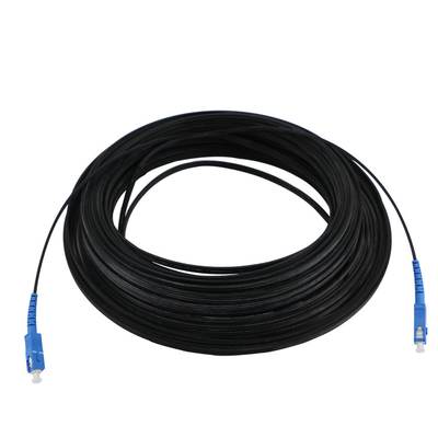 SC LC FC Fiber Optic Patch Cord 3.0mm LSZH PVC Pigtail