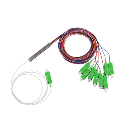 G657A1 UPC APC Connector 1x8 Plc Fiber Optic Splitter