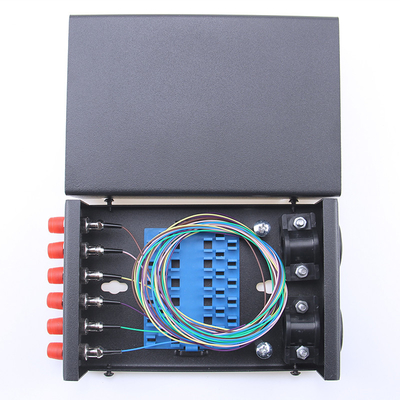 Indoor 12 Cores FC SC LC 6 Port Wall Mount Patch Panels