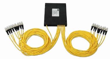 PLC 1x16 FC Fiber Optic Splitter SM ABS packing