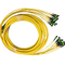 SM MTP MPO 40G / 100G Fiber Optical Patch Cord 72 / 144 Core 30M