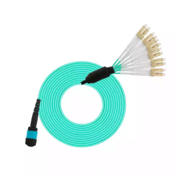 MPO UPC do LC APC MPO Patchcord światłowodowy 12 rdzeni