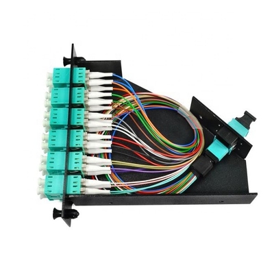 6 X LC Duplex SM OM3 50/125 MPO MTP Skrzynka Rozdzielcza