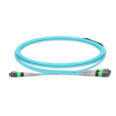 Jakość Kabel MTP Breakout z 8° APC Endface, OFNP Fire Safety-Rated i 0,35dB Low IL dla szybkich połączeń danych Fabryka