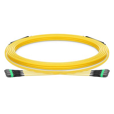 Jakość Kabel MTP z 0,35 dB niskim poziomem IL OFNP oceny bezpieczeństwa pożarowego i G.657.A1 Zgięcie włókien niewrażliwych do kabli o wysokiej gęstości Fabryka