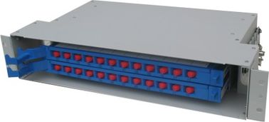 FC, SC, ST, LC optyczny 24-rdzeniowy ODF CATV Puszka światłowodowa do montażu w szafie